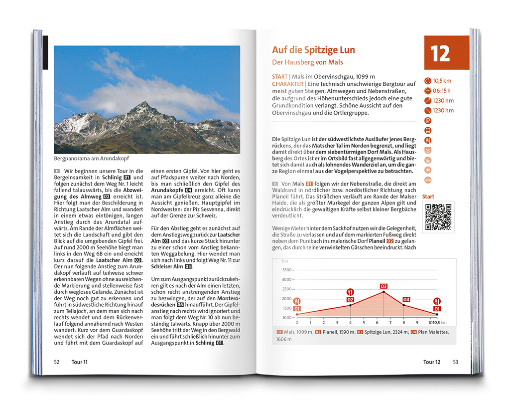 Weitere Ansicht: KOMPASS Wanderführer Ortlergruppe und Vinschgau, 60 Touren mit Extra-Tourenkarte | Manfred Föger