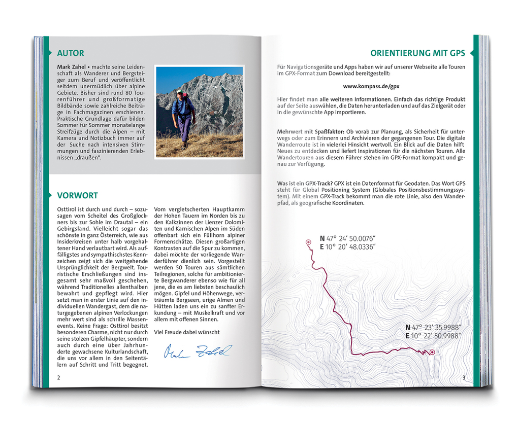 Weitere Ansicht: KOMPASS Wanderführer Osttirol, Venediger- und Glocknergruppe, Defereggental, Lienzer Dolomiten, 50 Touren mit Extra-Tourenkarte | Mark Zahel