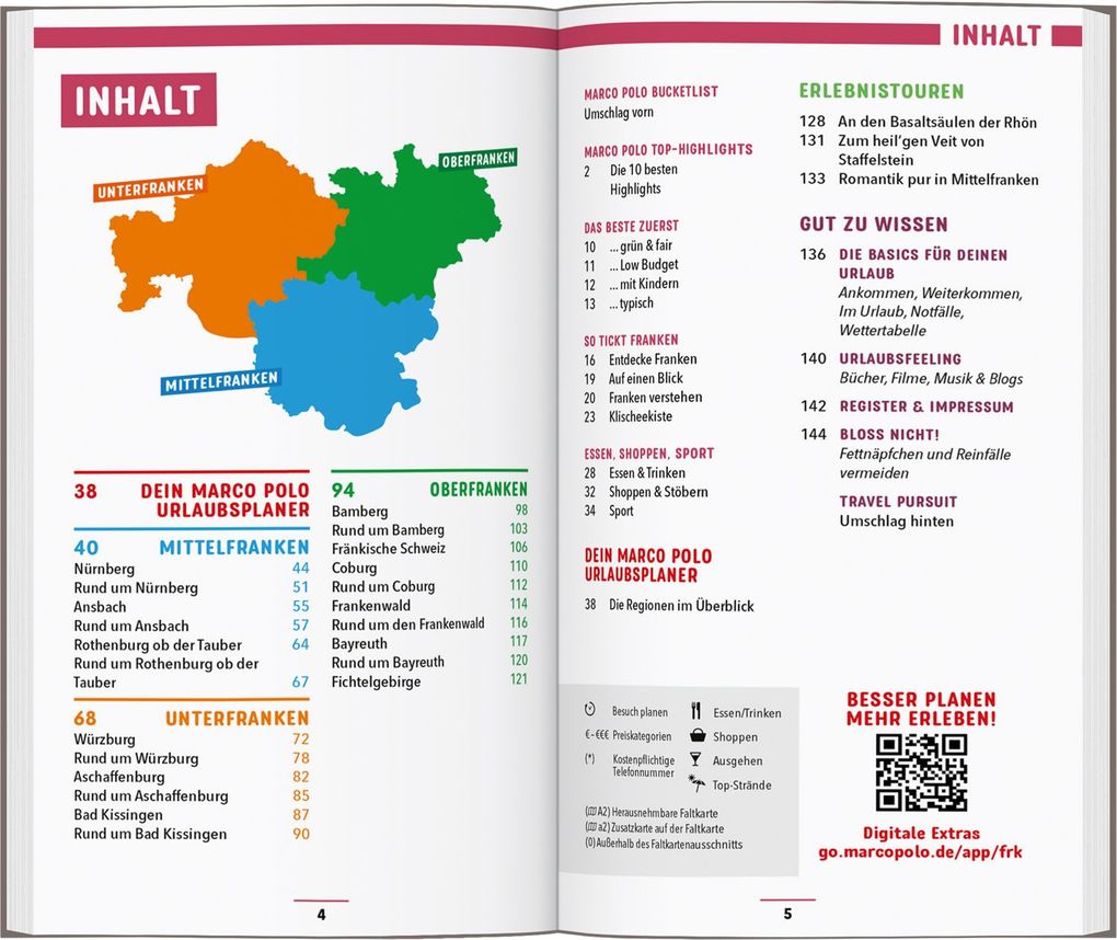 Weitere Ansicht: MARCO POLO Reiseführer Franken, Nürnberg, Würzburg, Bamberg | Nadine Luck