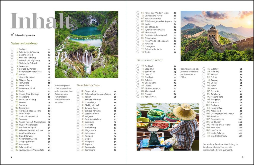 Weitere Ansicht: KUNTH Bucketlist für Globetrotter | Kunth Verlag