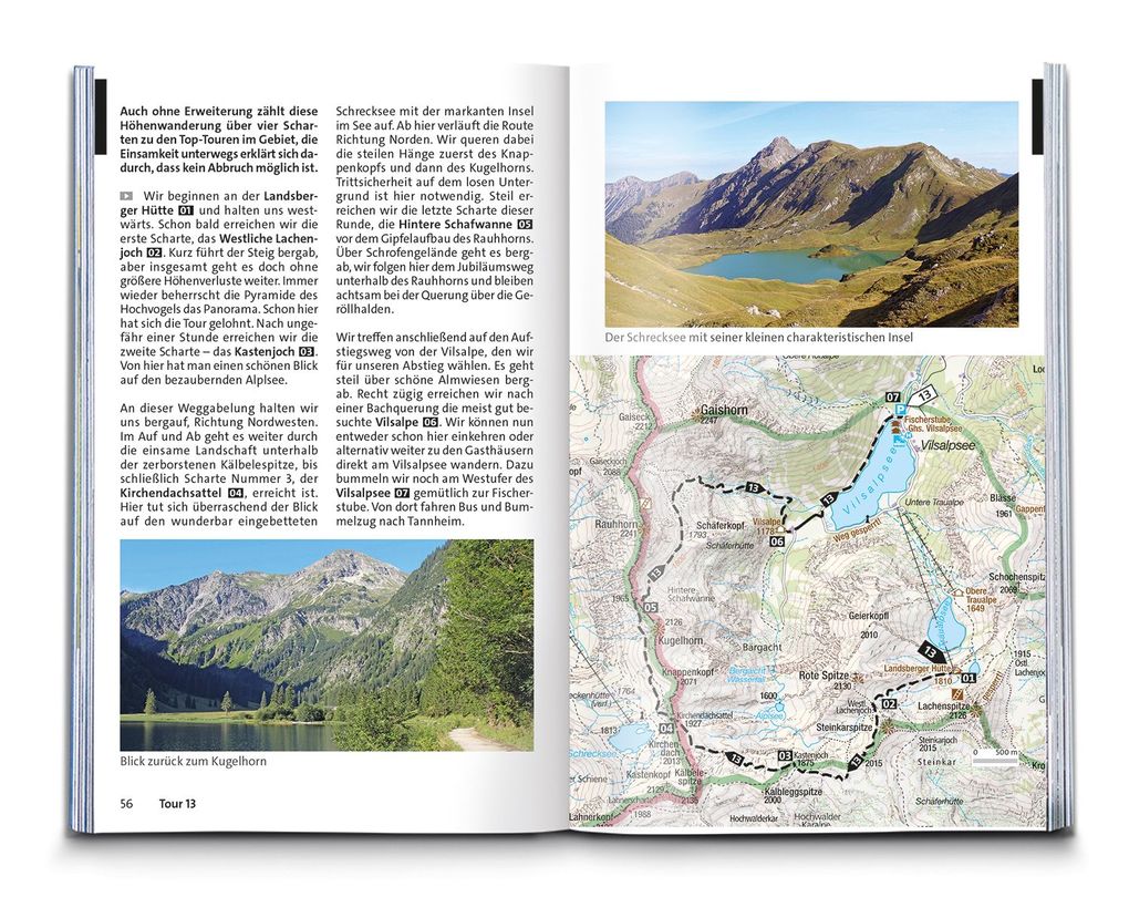 Weitere Ansicht: KOMPASS Wanderführer Tannheimer Tal von Nesselwängle bis Jungholz, 50 Touren mit Extra-Tourenkarte | Eva Maria Volgger