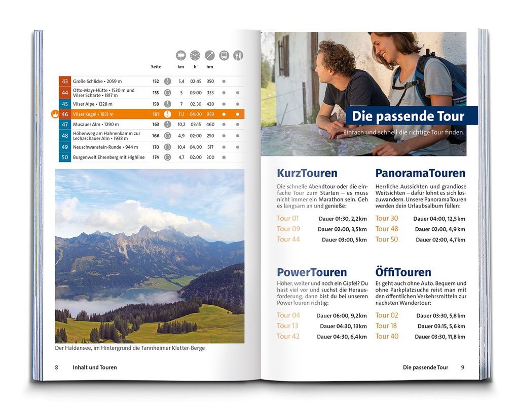 Weitere Ansicht: KOMPASS Wanderführer Tannheimer Tal von Nesselwängle bis Jungholz, 50 Touren mit Extra-Tourenkarte | Eva Maria Volgger