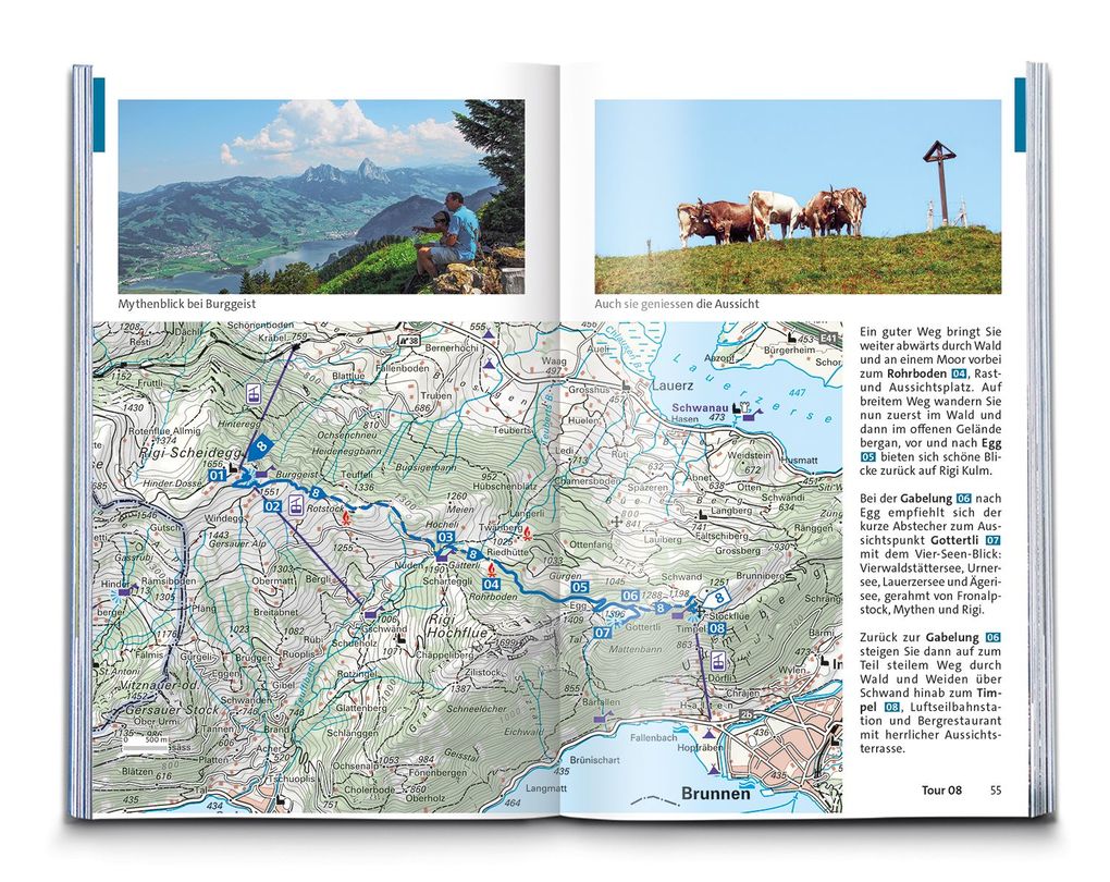 Weitere Ansicht: Kümmerly+Frey Wanderführer Vierwaldstättersee, Gotthard