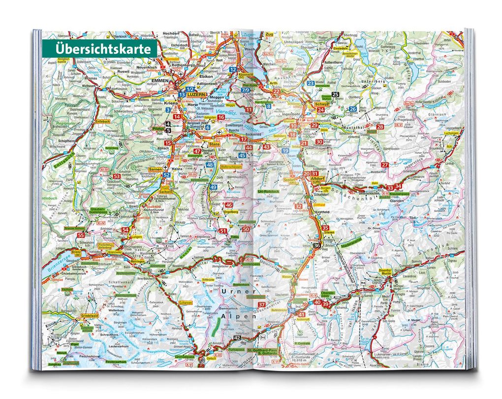 Weitere Ansicht: Kümmerly+Frey Wanderführer Vierwaldstättersee, Gotthard