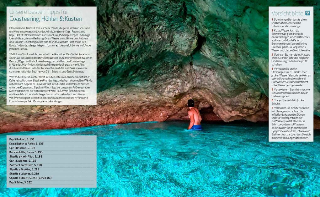 Weitere Ansicht: Wild Guide Albanien | Temaj Granit