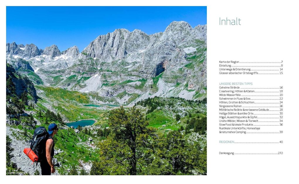 Weitere Ansicht: Wild Guide Albanien | Temaj Granit