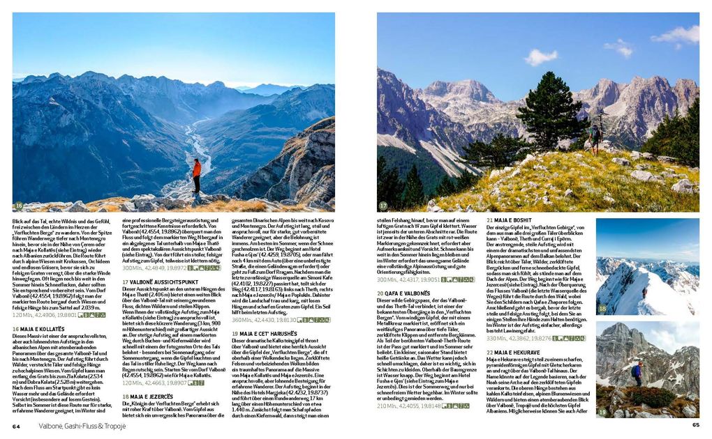 Weitere Ansicht: Wild Guide Albanien | Temaj Granit