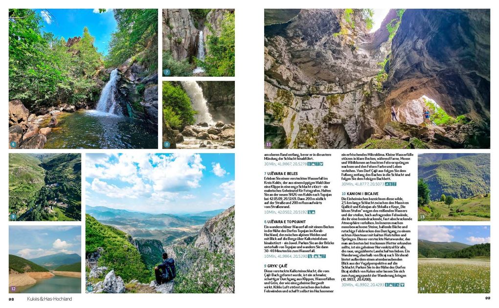 Weitere Ansicht: Wild Guide Albanien | Temaj Granit
