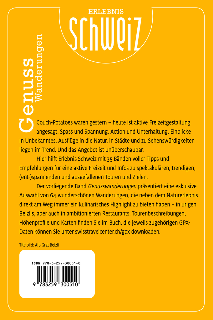 Weitere Ansicht: Kümmerly+Frey Erlebnis Schweiz Genusswanderungen - Wanderführer