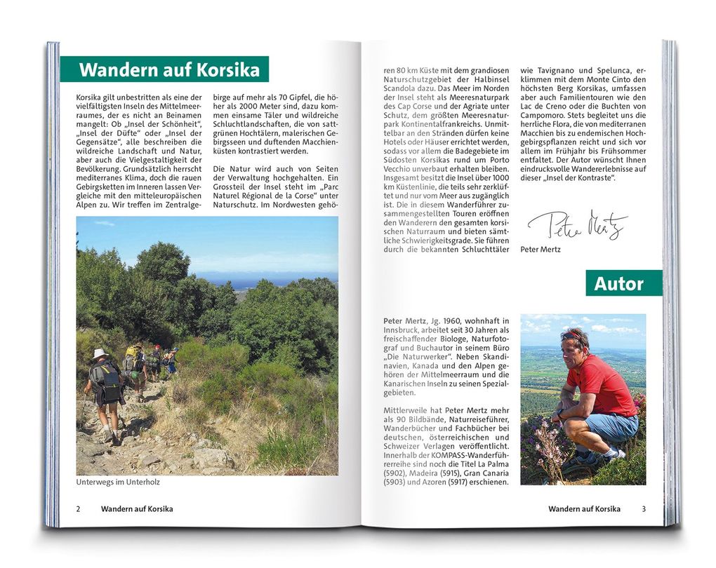Weitere Ansicht: Kümmerly+Frey Wanderführer Korsika