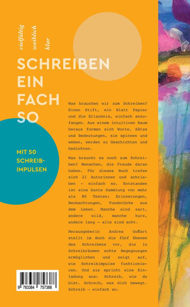 Weitere Ansicht: Schreiben - einfach so | Andrea Goffart