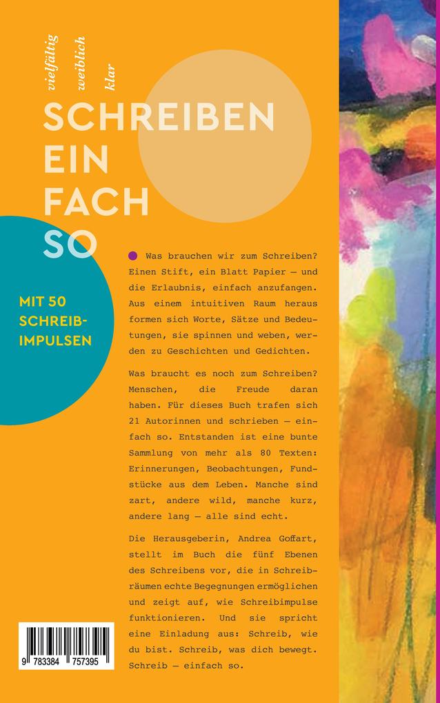 Weitere Ansicht: Schreiben - einfach so | Andrea Goffart