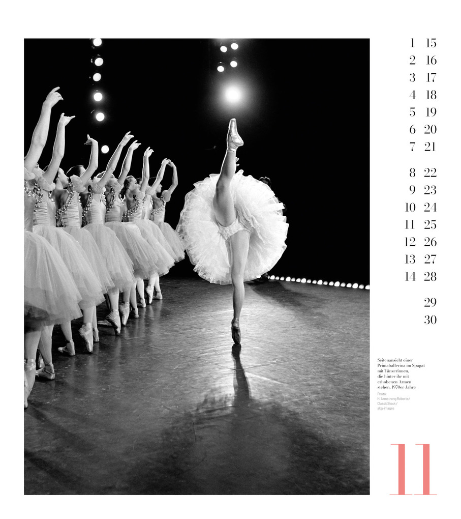 Weitere Ansicht: Ballett Kalender 2027 | Ackermann Kunstverlag GmbH