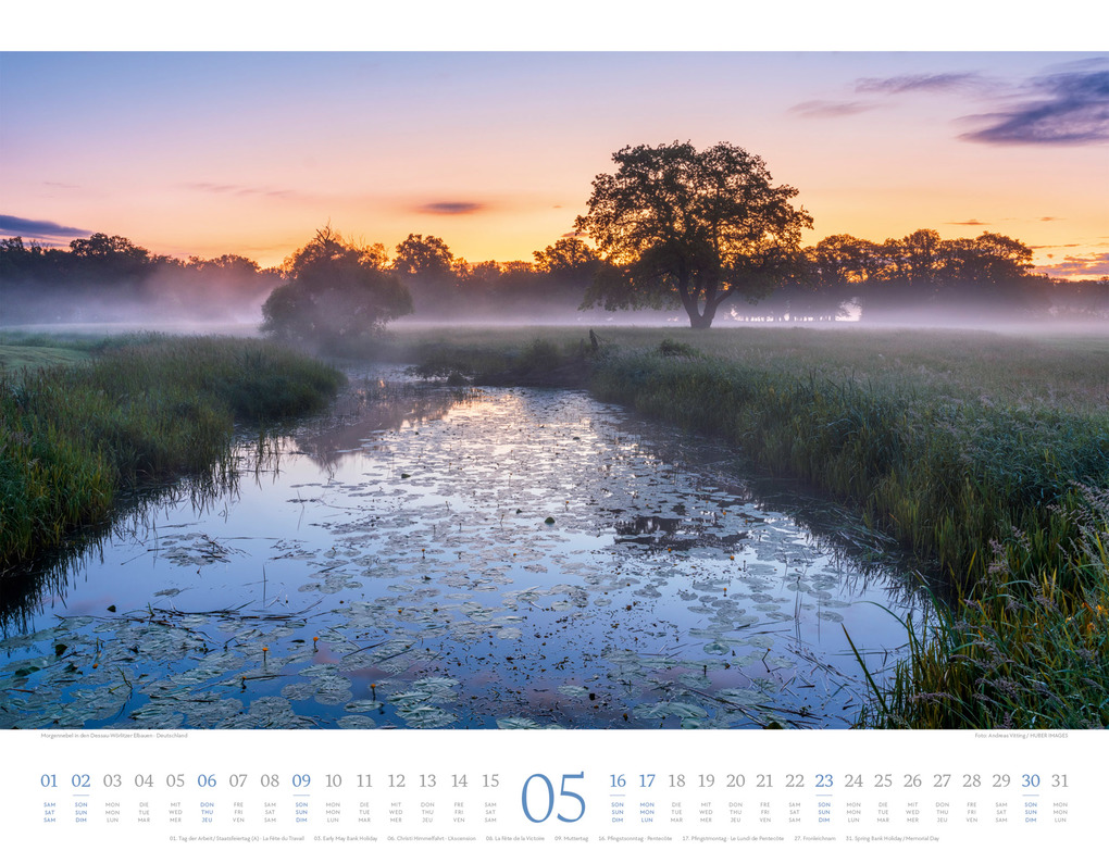 Weitere Ansicht: Morgenlicht Kalender 2027 | Ackermann Kunstverlag GmbH