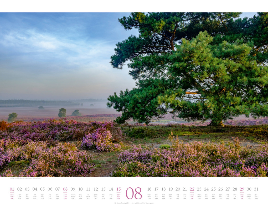 Weitere Ansicht: Morgenlicht Kalender 2027 | Ackermann Kunstverlag GmbH