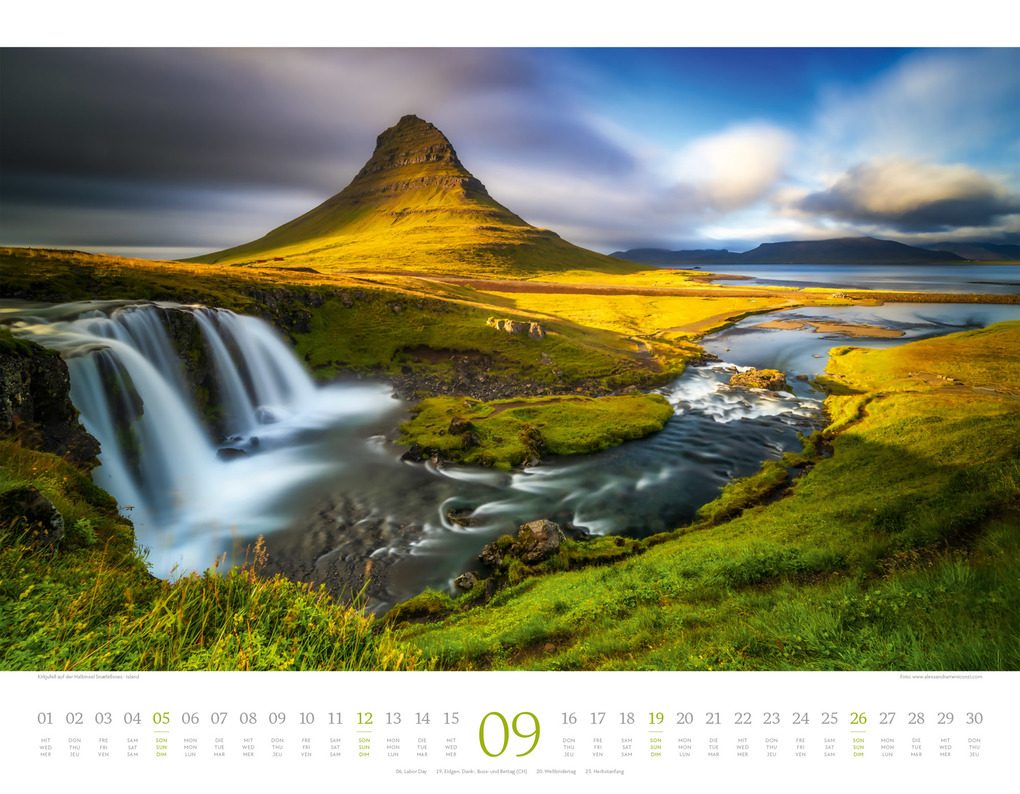Weitere Ansicht: Morgenlicht Kalender 2027 | Ackermann Kunstverlag GmbH