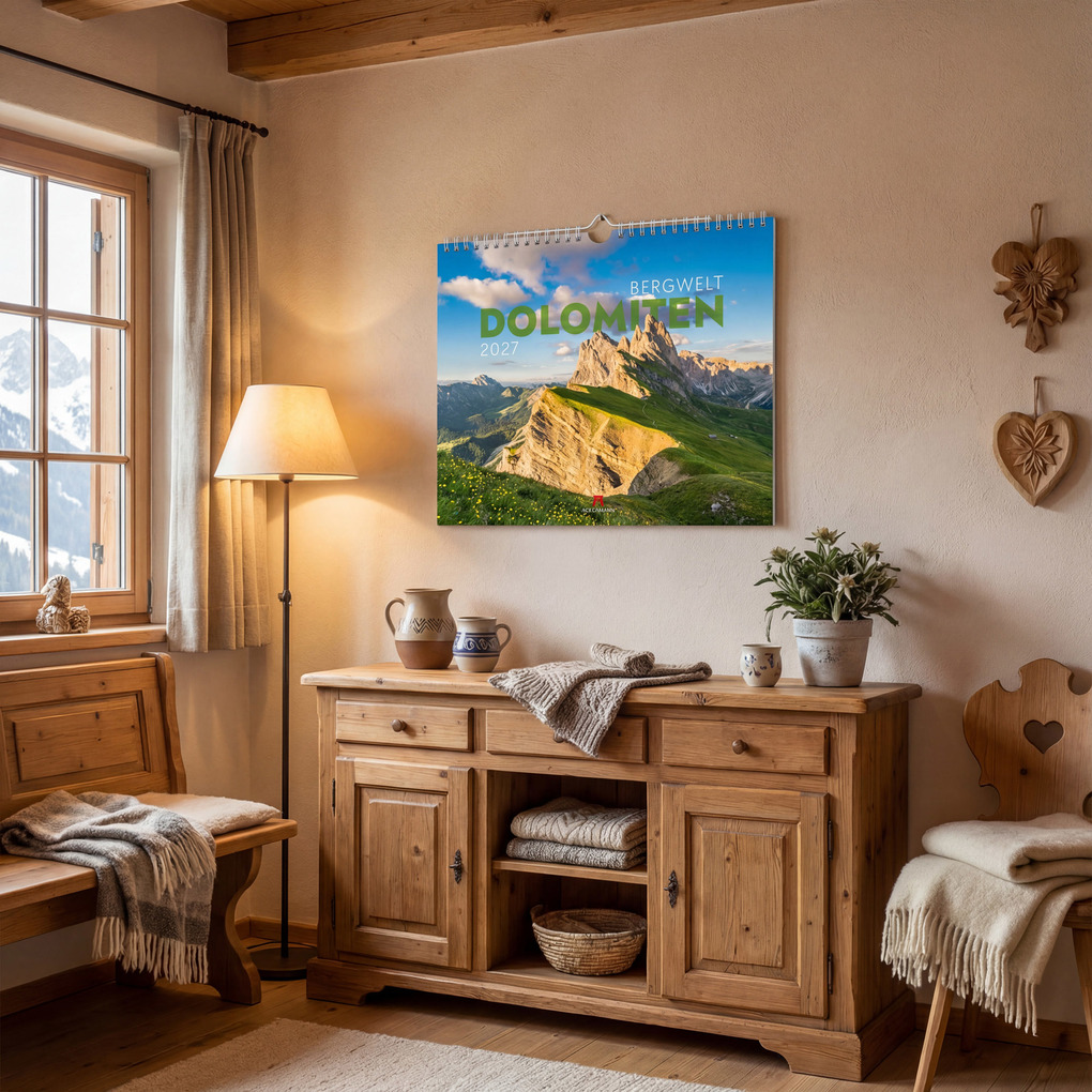 Weitere Ansicht: Bergwelt Dolomiten Kalender 2027 | Ackermann Kunstverlag GmbH