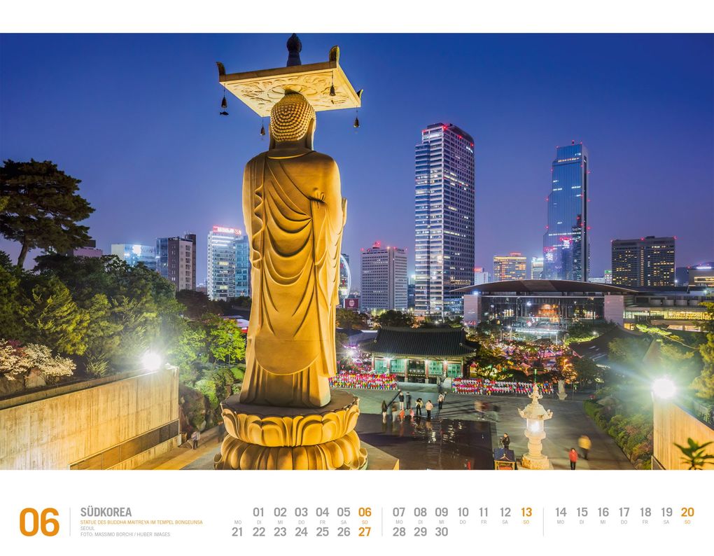 Weitere Ansicht: Südkorea Kalender 2027 | Unterwegs zwischen Tradition und Moderne | Ackermann Kunstverlag GmbH