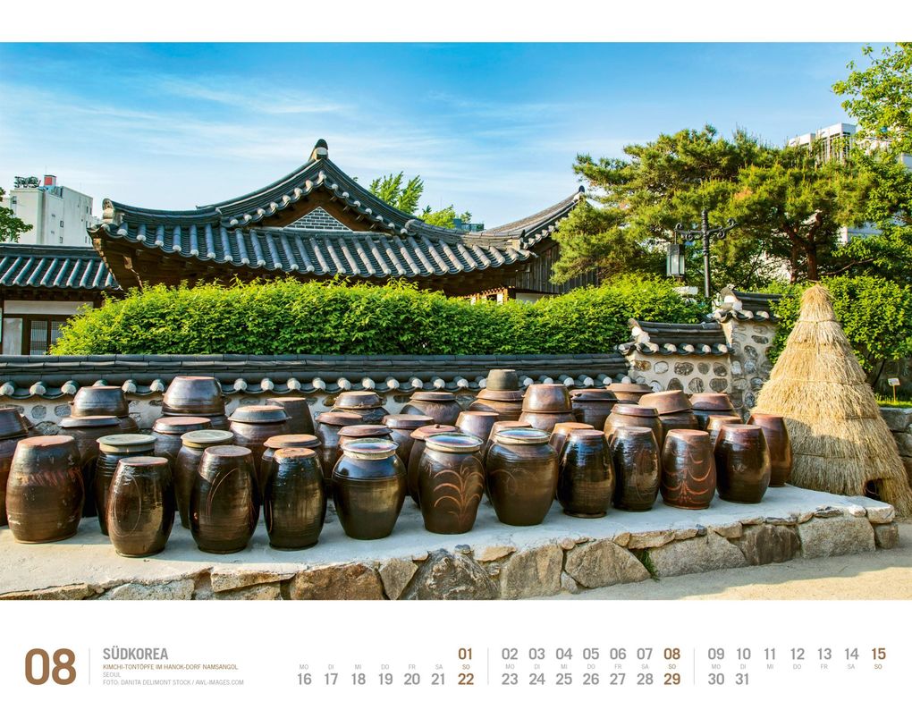 Weitere Ansicht: Südkorea Kalender 2027 | Unterwegs zwischen Tradition und Moderne | Ackermann Kunstverlag GmbH
