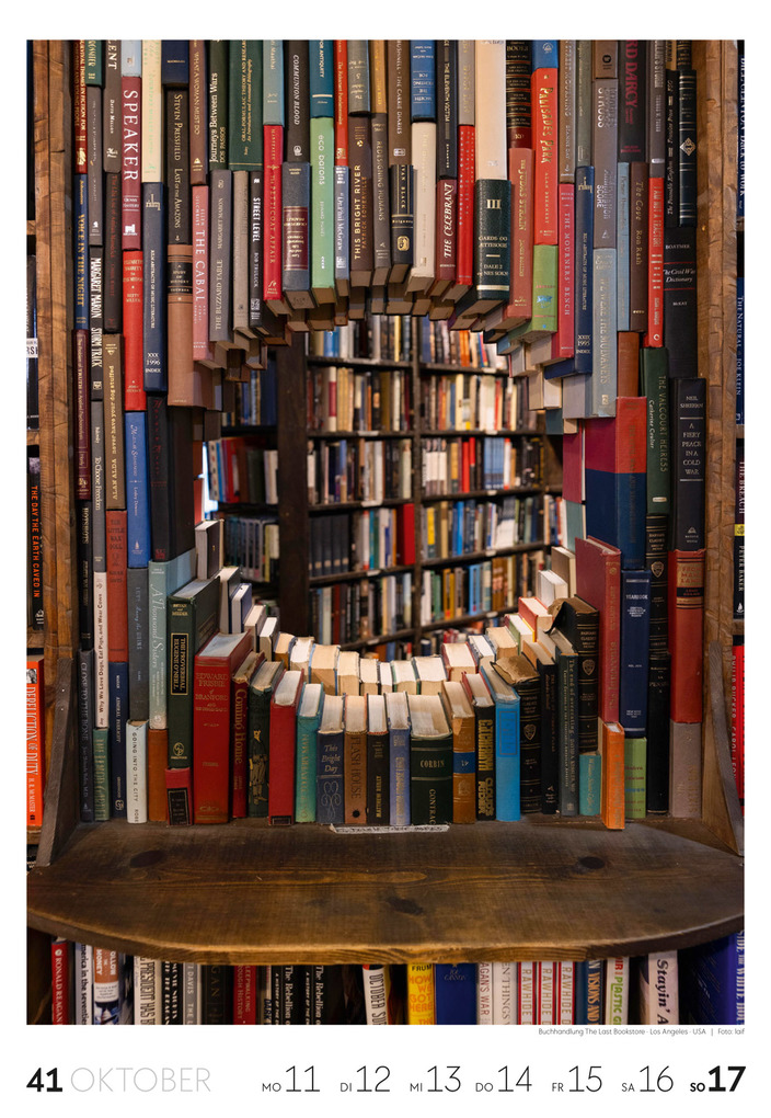 Weitere Ansicht: Lesen Wochenkalender 2027 | Ackermann Kunstverlag GmbH