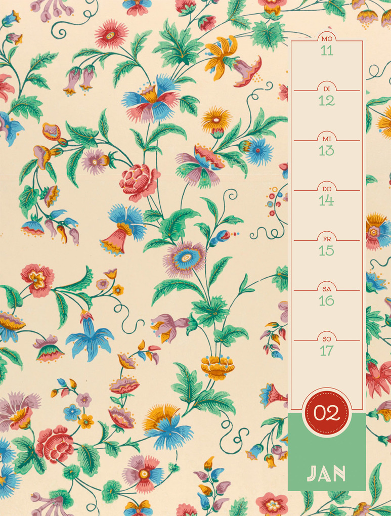 Weitere Ansicht: Patterns Wochenplaner Kalender 2027 | Ackermann Kunstverlag GmbH