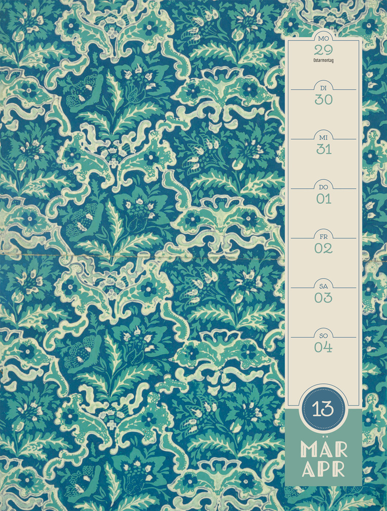 Weitere Ansicht: Patterns Wochenplaner Kalender 2027 | Ackermann Kunstverlag GmbH
