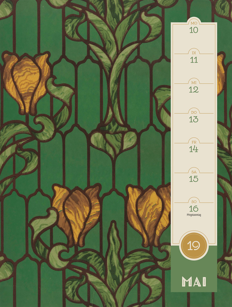 Weitere Ansicht: Patterns Wochenplaner Kalender 2027 | Ackermann Kunstverlag GmbH