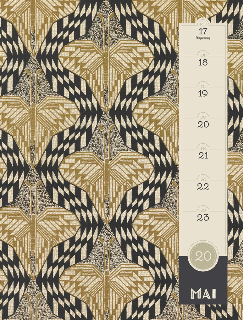 Weitere Ansicht: Patterns Wochenplaner Kalender 2027 | Ackermann Kunstverlag GmbH