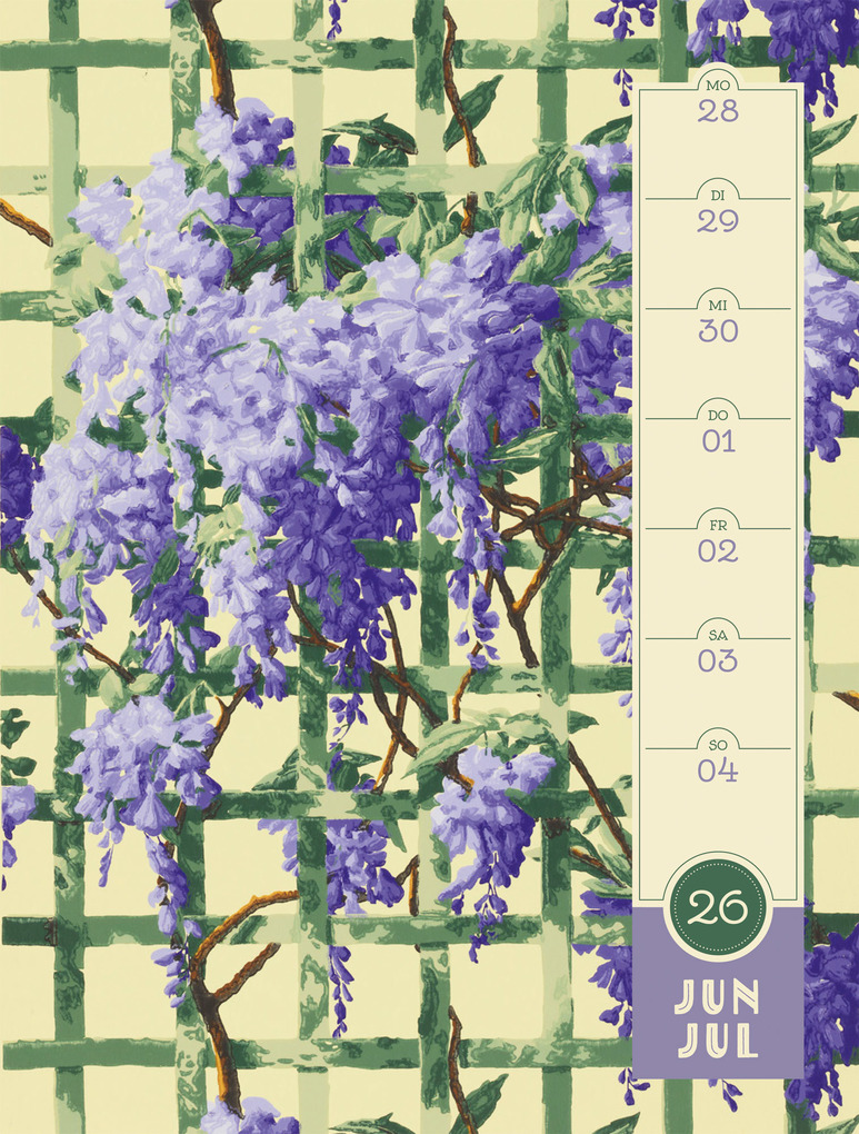 Weitere Ansicht: Patterns Wochenplaner Kalender 2027 | Ackermann Kunstverlag GmbH