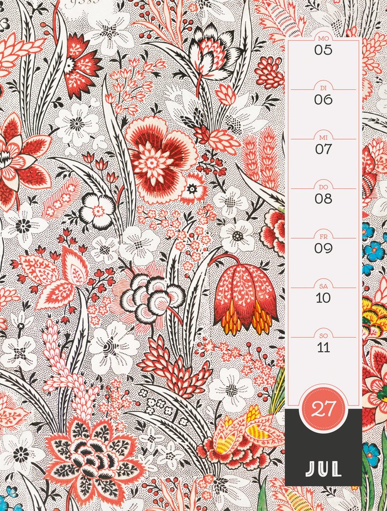 Weitere Ansicht: Patterns Wochenplaner Kalender 2027 | Ackermann Kunstverlag GmbH