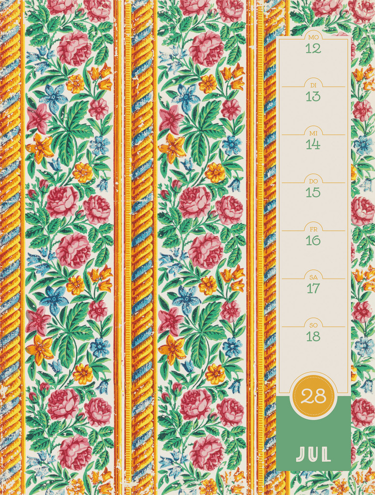 Weitere Ansicht: Patterns Wochenplaner Kalender 2027 | Ackermann Kunstverlag GmbH