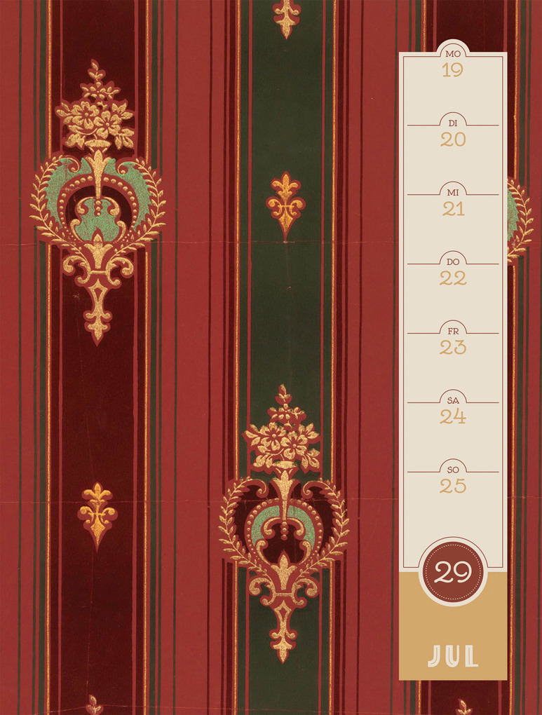 Weitere Ansicht: Patterns Wochenplaner Kalender 2027 | Ackermann Kunstverlag GmbH