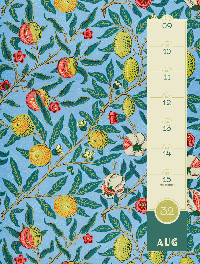 Weitere Ansicht: Patterns Wochenplaner Kalender 2027 | Ackermann Kunstverlag GmbH