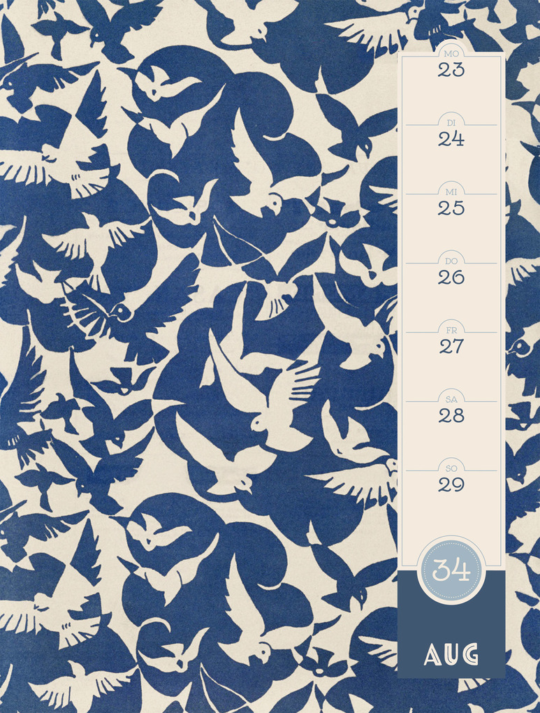 Weitere Ansicht: Patterns Wochenplaner Kalender 2027 | Ackermann Kunstverlag GmbH