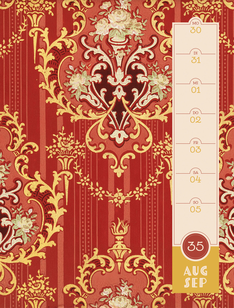 Weitere Ansicht: Patterns Wochenplaner Kalender 2027 | Ackermann Kunstverlag GmbH