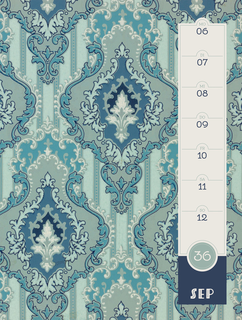 Weitere Ansicht: Patterns Wochenplaner Kalender 2027 | Ackermann Kunstverlag GmbH