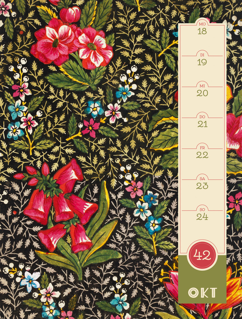 Weitere Ansicht: Patterns Wochenplaner Kalender 2027 | Ackermann Kunstverlag GmbH