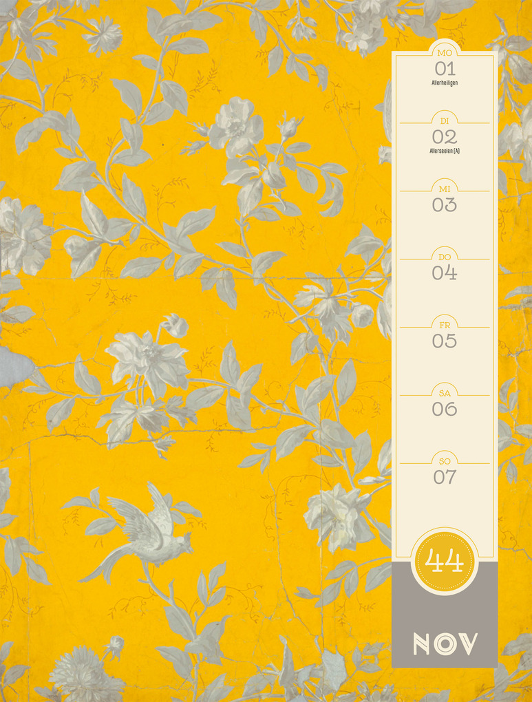 Weitere Ansicht: Patterns Wochenplaner Kalender 2027 | Ackermann Kunstverlag GmbH