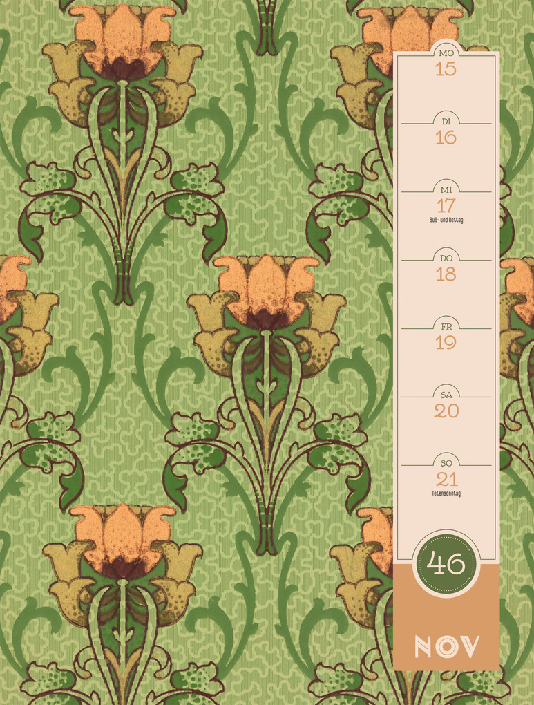 Weitere Ansicht: Patterns Wochenplaner Kalender 2027 | Ackermann Kunstverlag GmbH