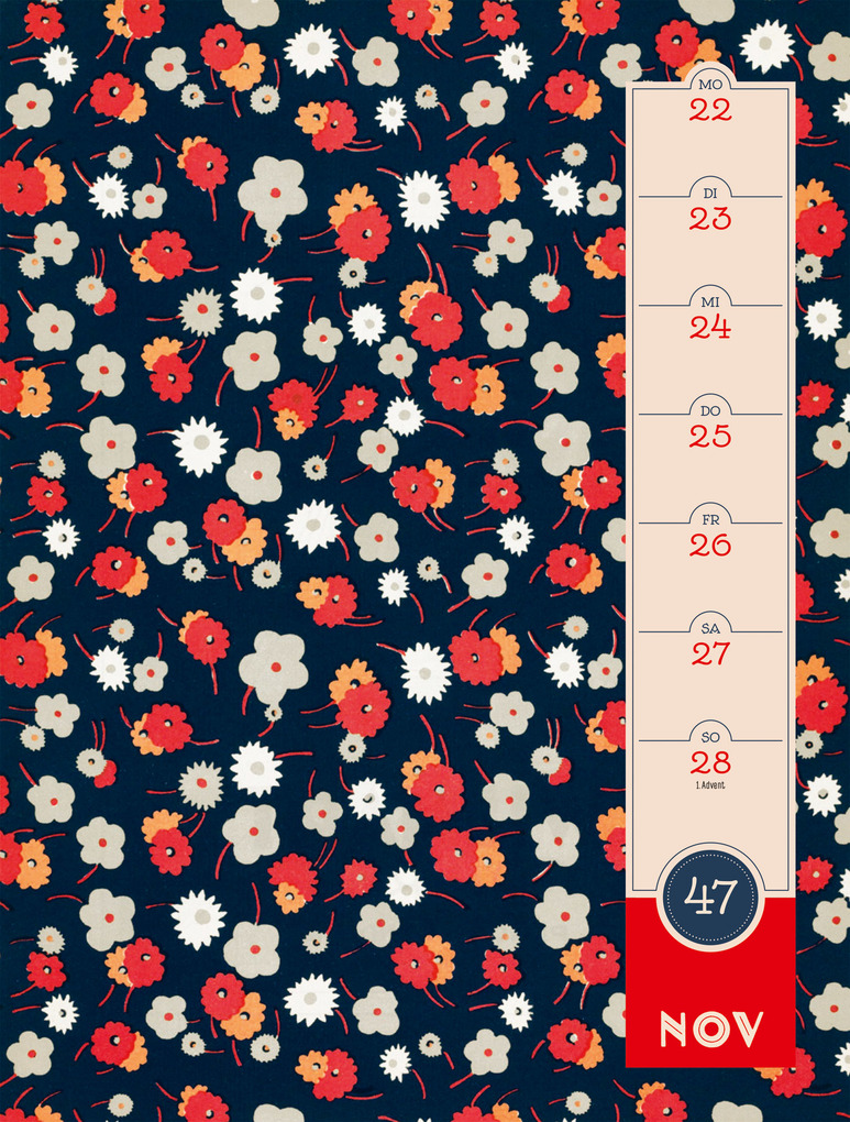 Weitere Ansicht: Patterns Wochenplaner Kalender 2027 | Ackermann Kunstverlag GmbH