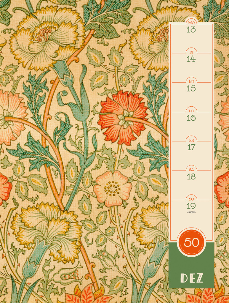 Weitere Ansicht: Patterns Wochenplaner Kalender 2027 | Ackermann Kunstverlag GmbH