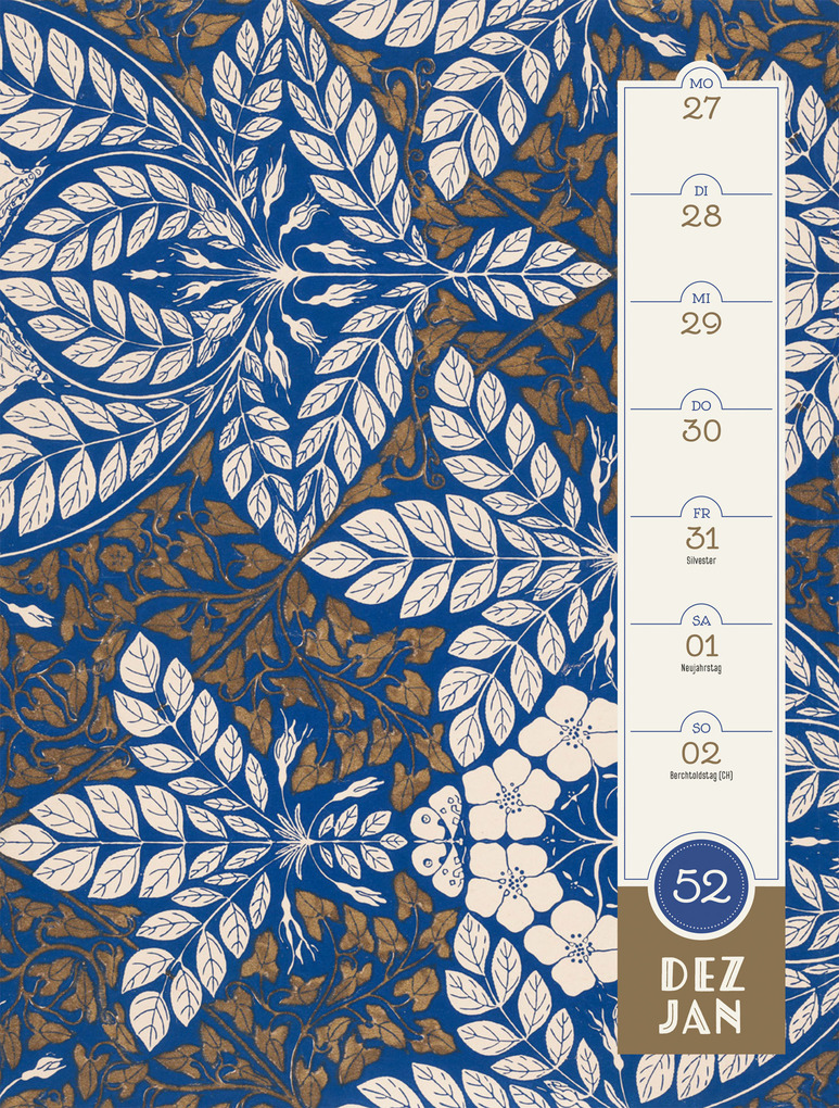 Weitere Ansicht: Patterns Wochenplaner Kalender 2027 | Ackermann Kunstverlag GmbH