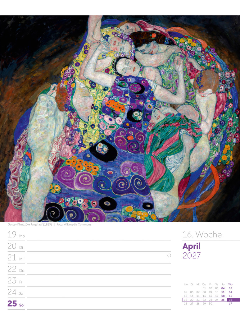 Weitere Ansicht: Kunstwelt Wochenplaner Kalender 2027 | Impressionismus und Klassische Moderne | Ackermann Kunstverlag GmbH