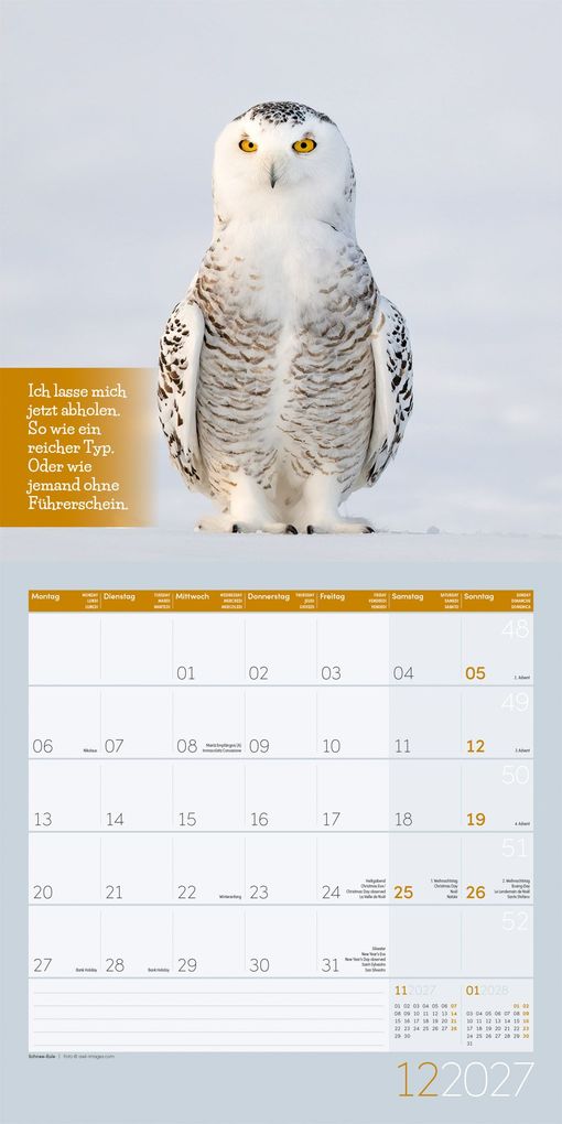 Weitere Ansicht: Keep Smiling Kalender 2027 - 30x30 - Art12 | Ackermann Kunstverlag GmbH