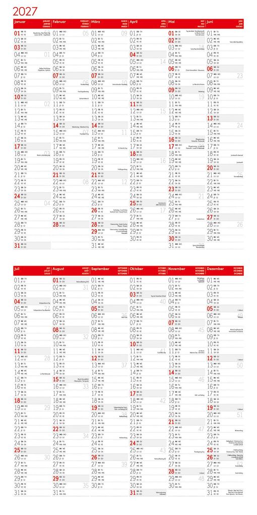 Weitere Ansicht: Feuerwehr Kalender 2027 - 30x30 - Art12 | Ackermann Kunstverlag GmbH