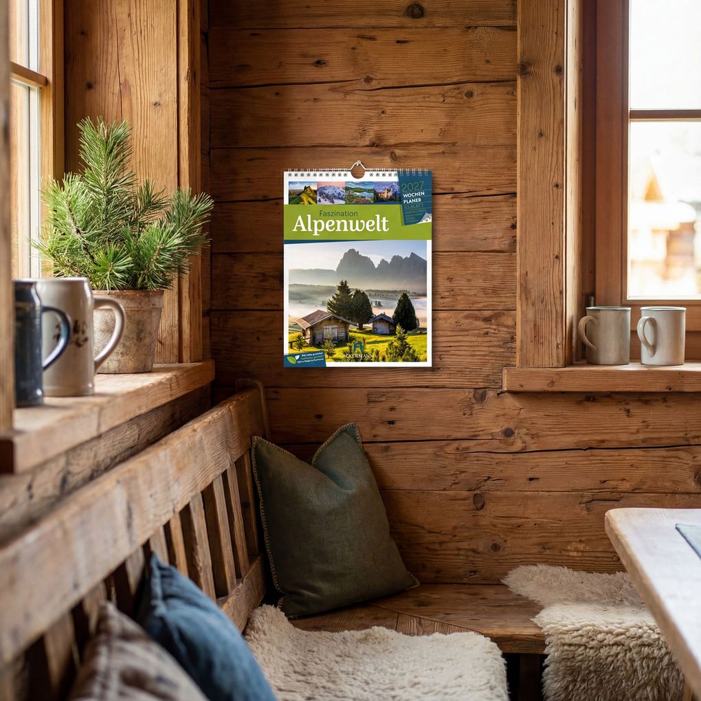Weitere Ansicht: Faszination Alpenwelt Wochenplaner Kalender 2027 | Ackermann Kunstverlag GmbH