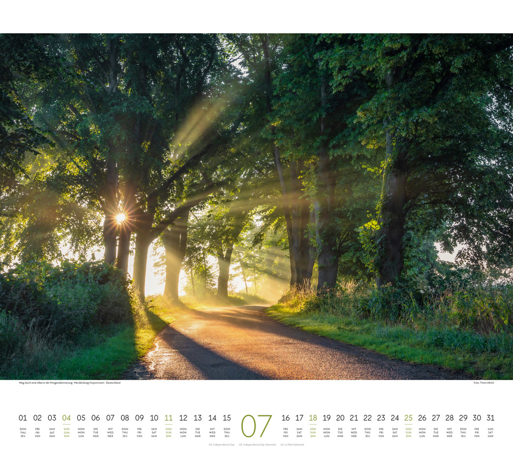 Weitere Ansicht: Wege Kalender 2027 | Ackermann Kunstverlag GmbH