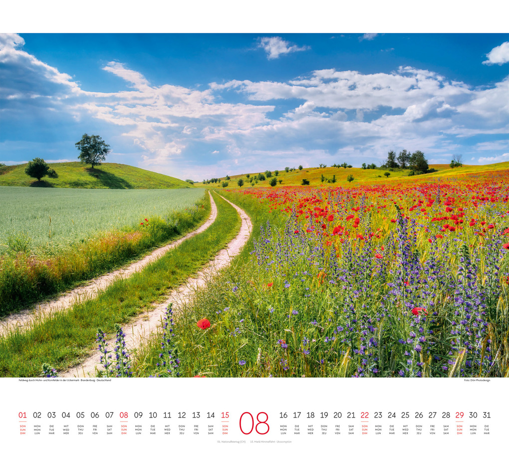 Weitere Ansicht: Wege Kalender 2027 | Ackermann Kunstverlag GmbH