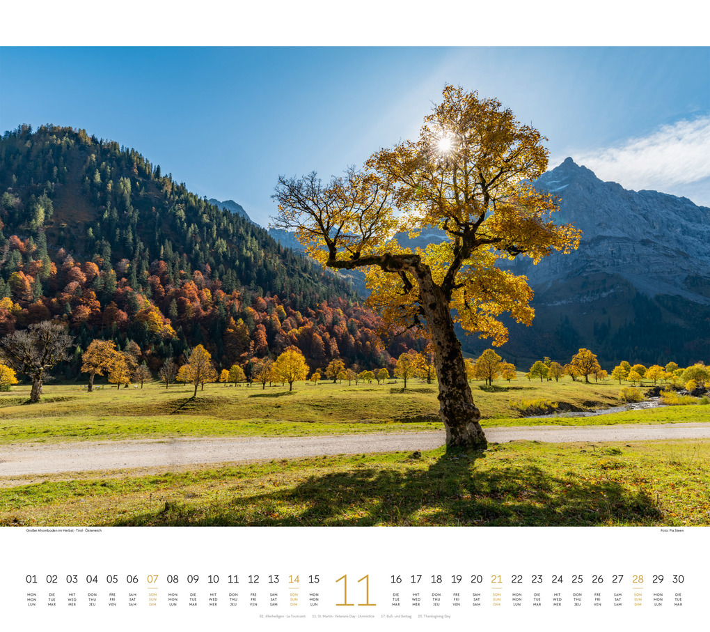 Weitere Ansicht: Wege Kalender 2027 | Ackermann Kunstverlag GmbH