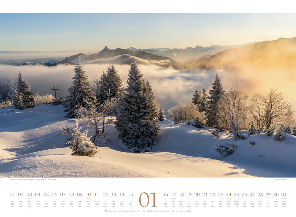 Weitere Ansicht: Harmonie Kalender 2027 | Ackermann Kunstverlag GmbH